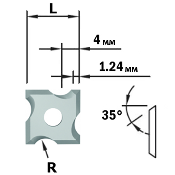 Сменный нож CMT 790.030.04