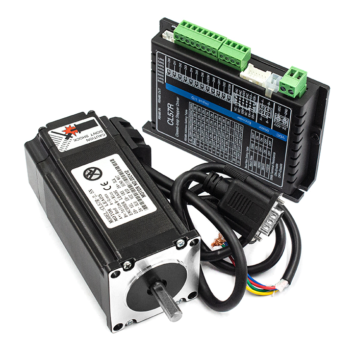 Комплект мотор 2.5N +драйвер энкодер RS485 CL57R+2.5N