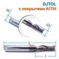 Спиральные двухзаходные с покрытием AlTiN