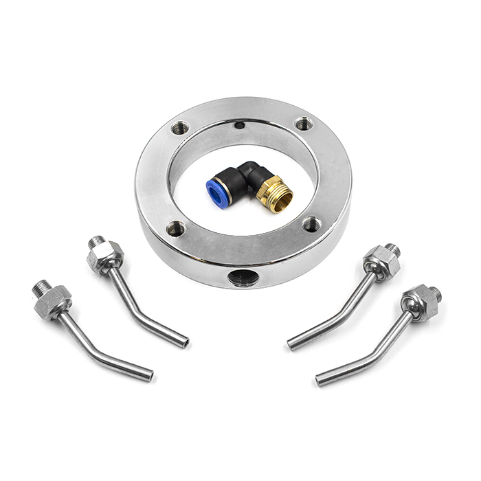 Насадка для подачи СОЖ 80 мм (стальные форсунки)