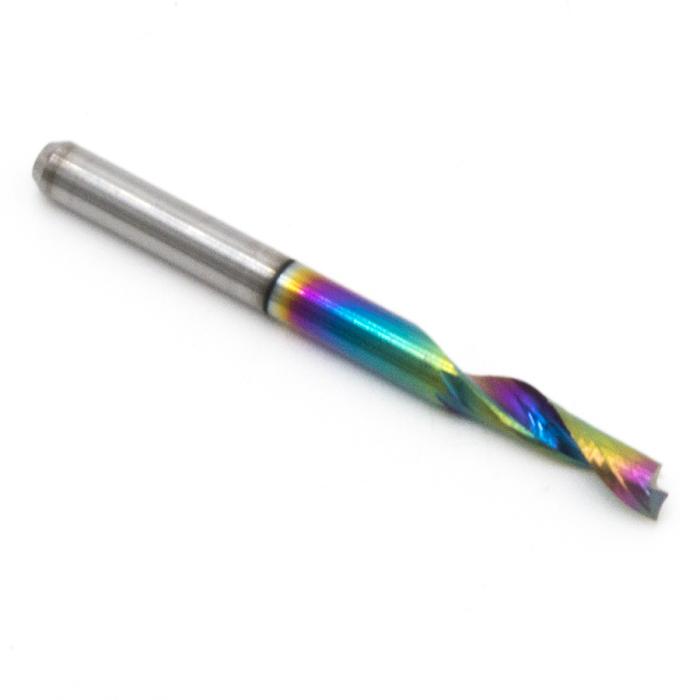 Фреза спиральная однозаходная по цветному металлу Mnogofrez MF-AL3.12 HSS