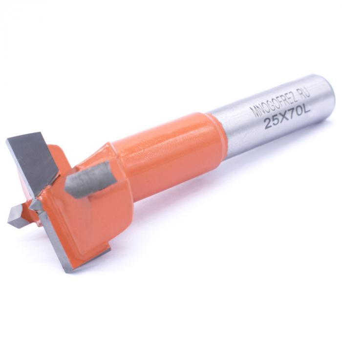 Сверло присадочное чашечное по дереву Mnogofrez FT120212L