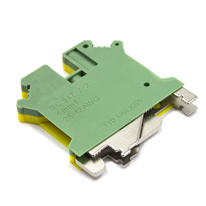 Терминальный блок UK5 желто-зеленый USLKG5N