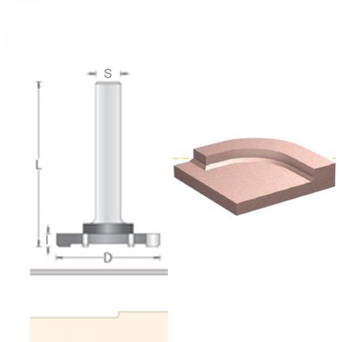 Фреза Dimar обгонная шестизубая 1600059
