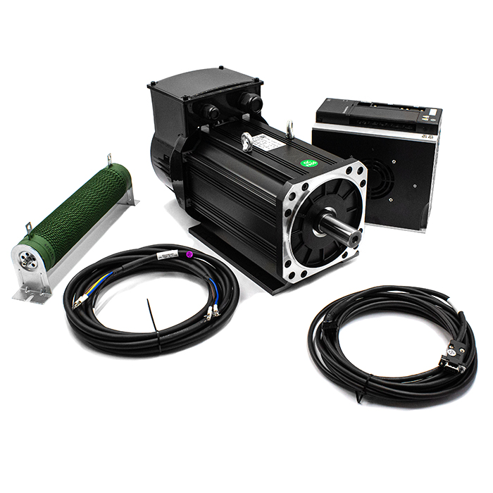 Шпиндельный серводвигатель 3,7 кВт 6000 об/м с драйвером