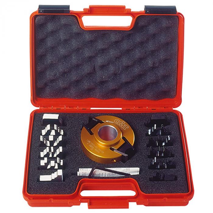 Набор фрезы и ножей 7-ми профилей 693А CMT с ограничителями 693.013.05