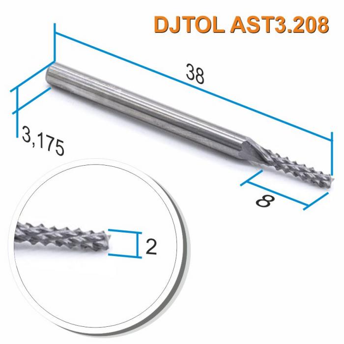 Фреза рашпильная кукуруза DJTOL AST3.208