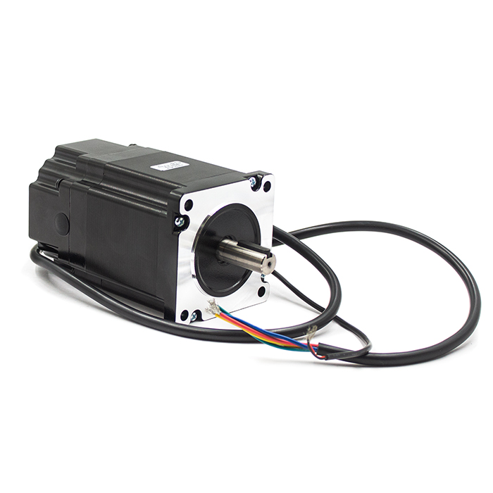 Шаговый двигатель с тормозом 86HS100-14-SC