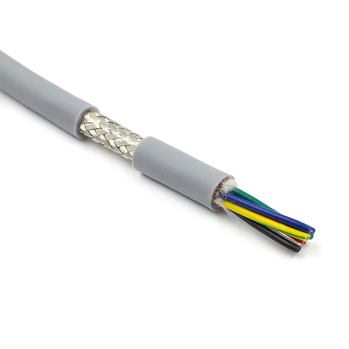 Кабель сигнальный экранированный (24AWG 6x0.2мм^2)