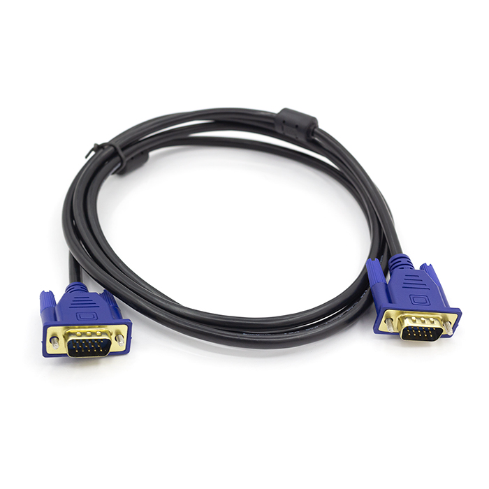 Кабель VGA VGA (m) - VGA (m), ферритовый фильтр , 1.5м