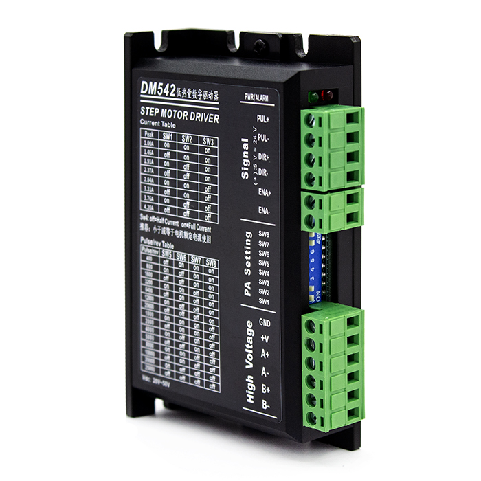 Одноканальный драйвер шаговых двигателей DM542S