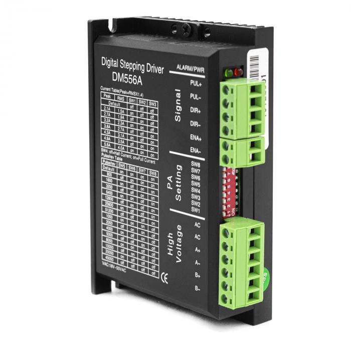 Одноканальный драйвер шаговых двигателей DM556A (18-50VAC)