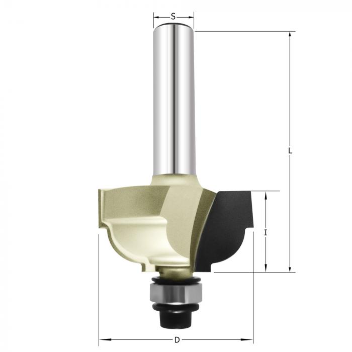 Фреза ARDEN внутреннее скругление с полками 313831