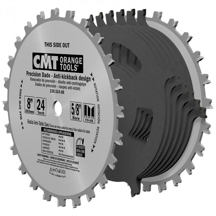 Пазовый пильный регулируемый диск Dado 230.524.08