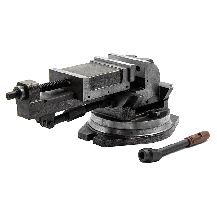 Тиски глобусные станочные QW125