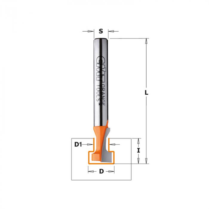Фреза CMT для Т-образного паза 750.001.11