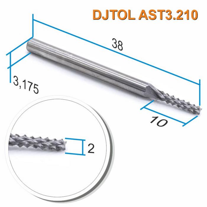 Фреза рашпильная кукуруза DJTOL AST3.210