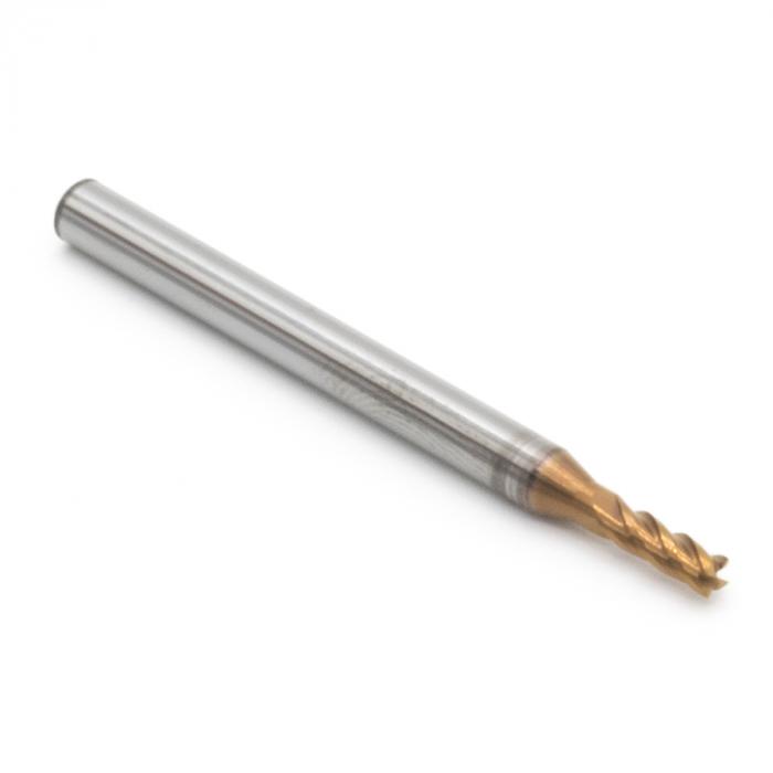 Фреза спиральная четырехзаходная с покрытием AlTiN DJTOL AS4LX025