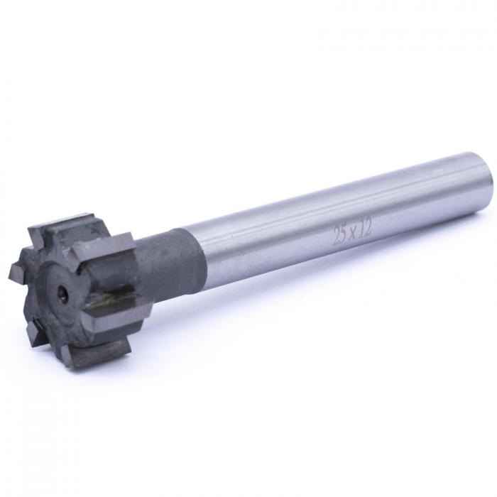 Фреза пазовая по металлу MF-G8-25.12