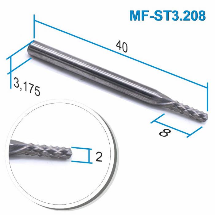Фреза рашпильная кукуруза Mnogofrez MF-ST3.208