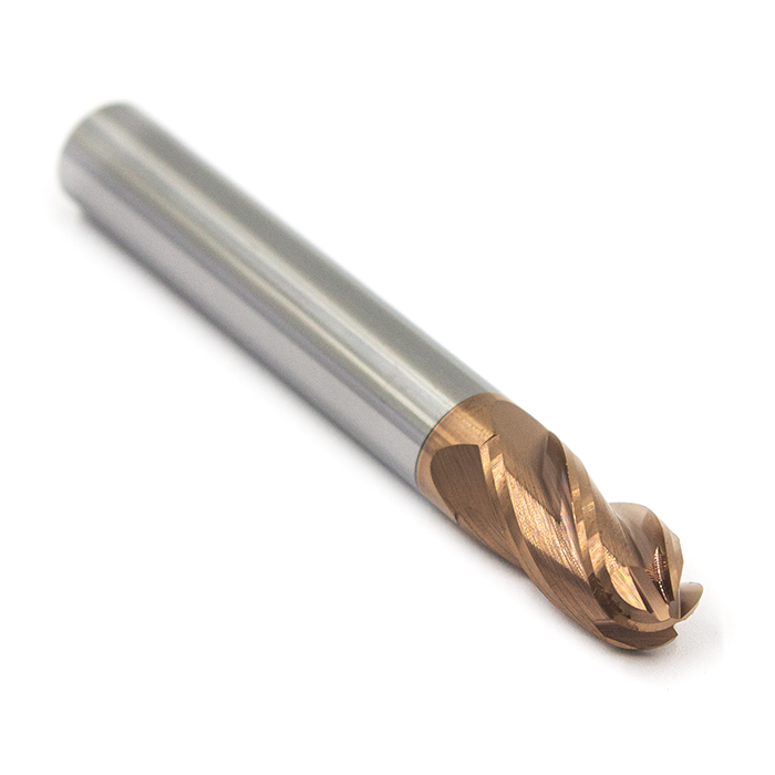 Фреза сферическая четырёхзаходная MF-DPB4-10