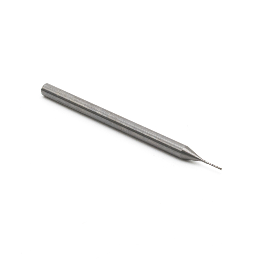 Торцевая твердосплавная фреза Tideway по текстолиту LC432 Z2 0.5x3x3x38 (dxDxhxL)