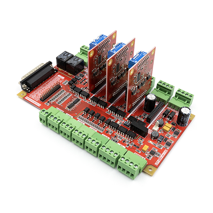 Многоканальный драйвер шаговых двигателей LPT-DRV 1.02