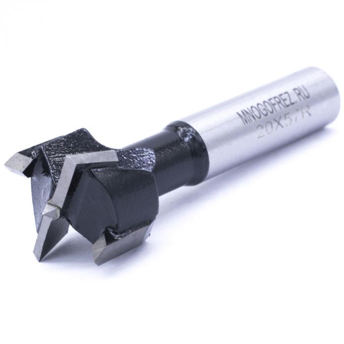 Сверло присадочное чашечное по дереву Mnogofrez FT120107R