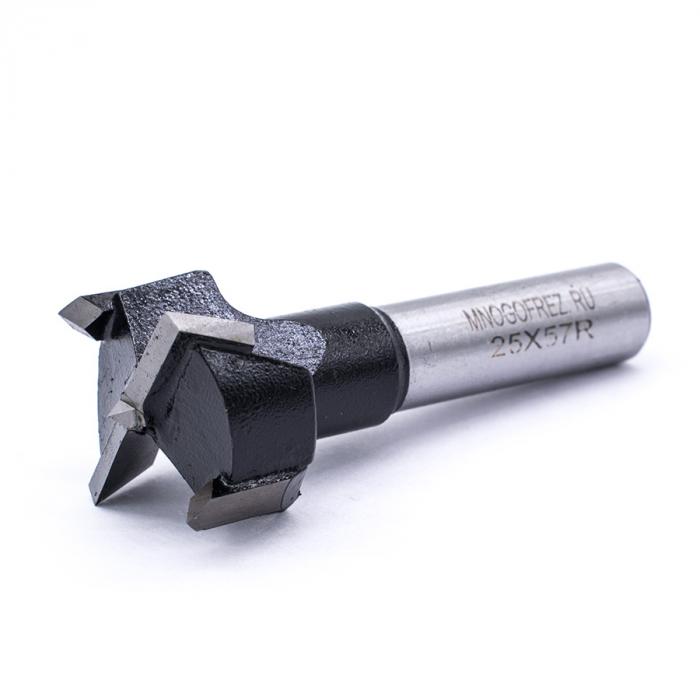 Сверло присадочное чашечное по дереву Mnogofrez FT120112R