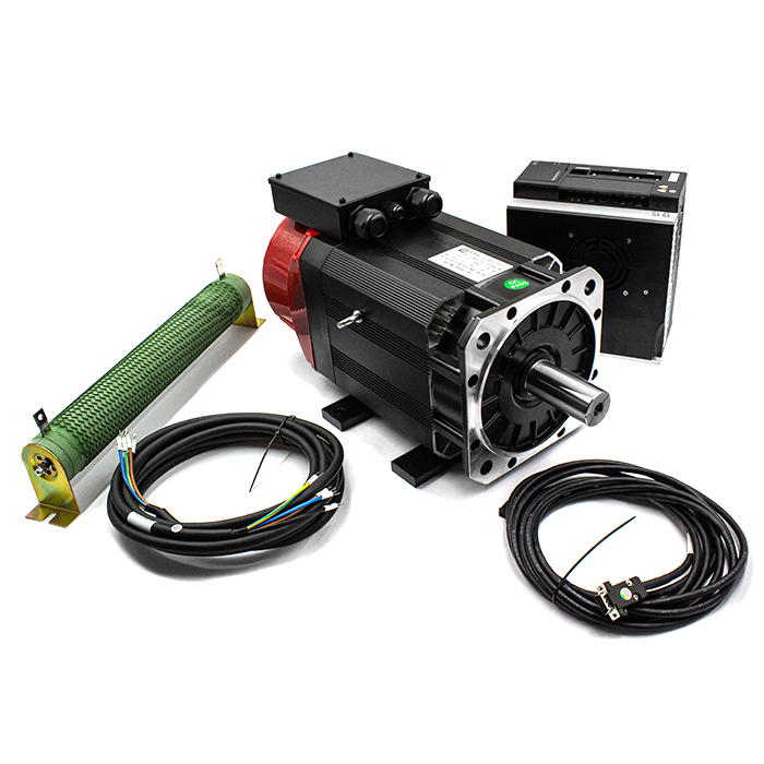 Шпиндельный серводвигатель 5,5 кВт 8000 обм с драйвером