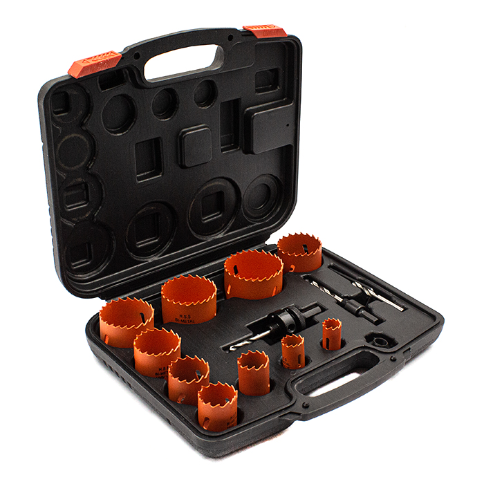 Набор биметаллических коронок 15шт (HOLE SAW 15PC(19-64mm)