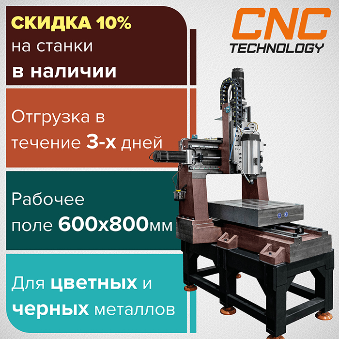 Фрезерный станок по металлу Cutter CH PRO