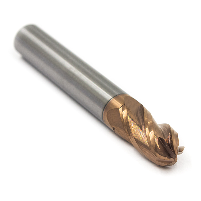 Фреза сферическая четырёхзаходная MF-DPB4-14