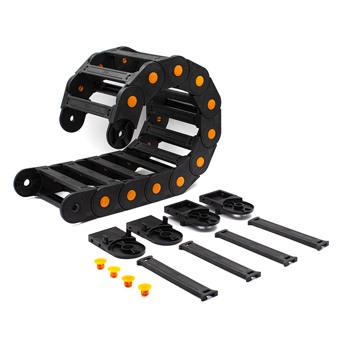 Кабель-канал гибкий TP55x200 R150 (с держателями)