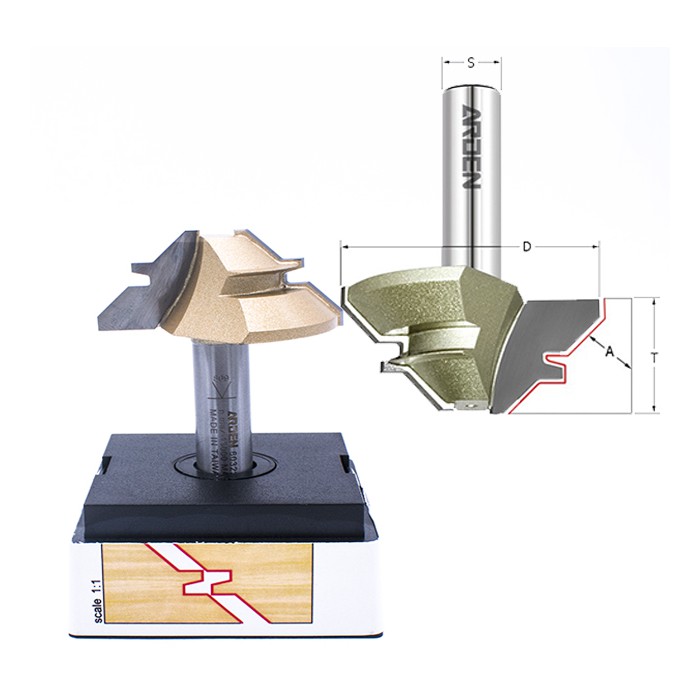 Фреза ARDEN для углового сращивания 603235