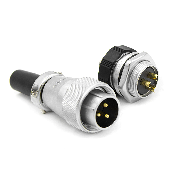 Разъем WS20-3 (гнездо + штекер)