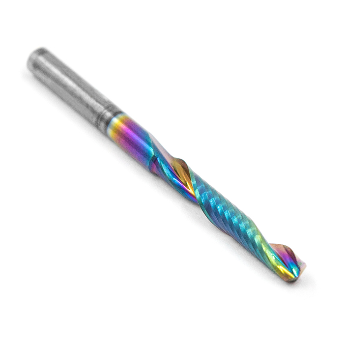 Фреза спиральная однозаходная стружка вверх MF1LX3.22-DLC