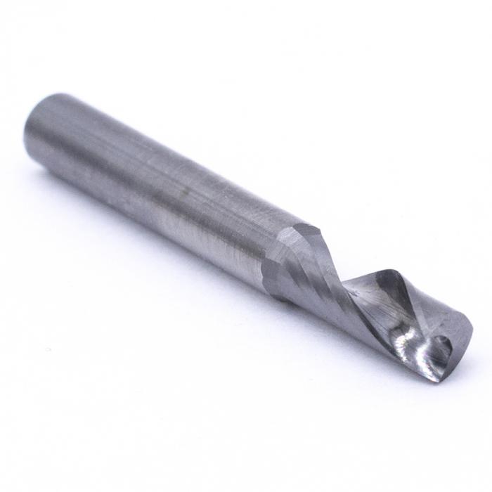 Фреза спиральная однозаходная по аллюминию Mnogofrez MF-AL1LX617