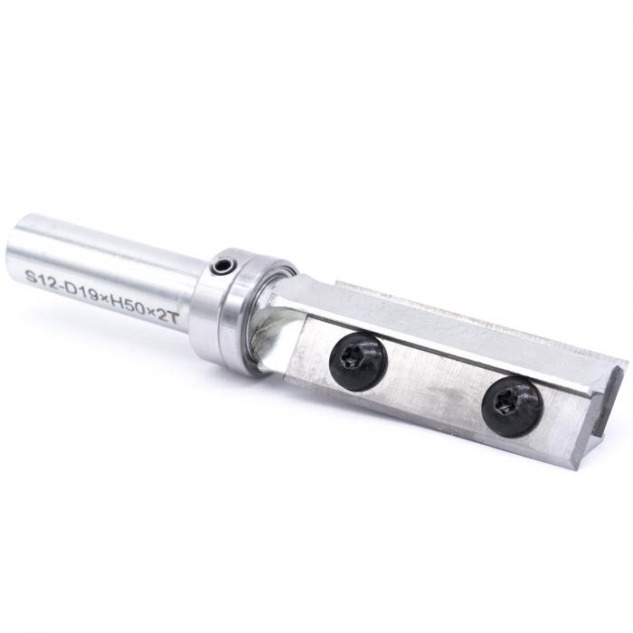 Фреза обгонная со сменными ножами с верхним подшипником LC03012