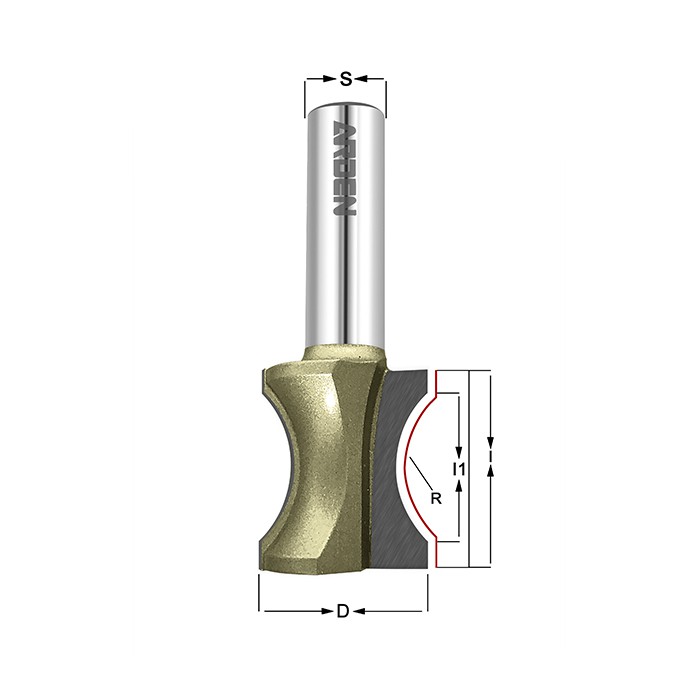 Фреза профильная "Углубленный шар" 329241