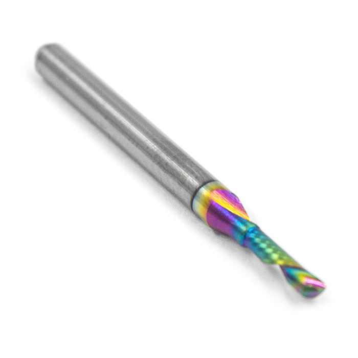 Фреза спиральная однозаходная стружка вниз MF1LXD3.208-DLC