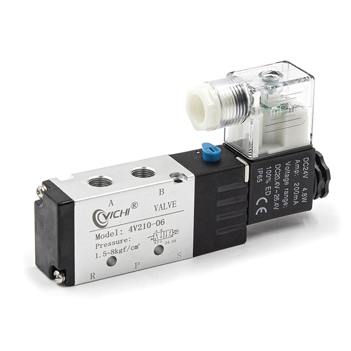 Пневмораспределитель 4V210-06 DC24V