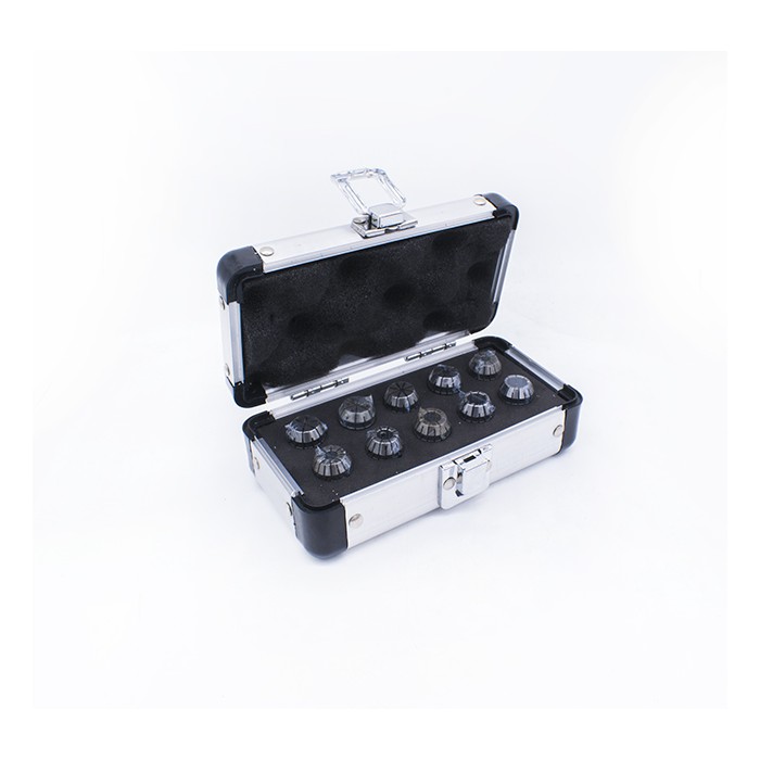 Набор цанг ER16 в металлическом кейсе
