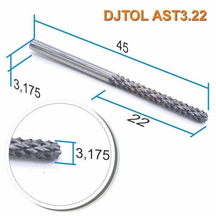 Фреза рашпильная кукуруза DJTOL AST3.22
