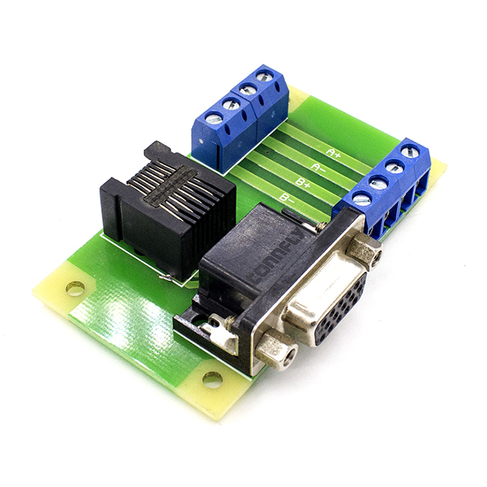 Переходник HSS_DB15toRJ45