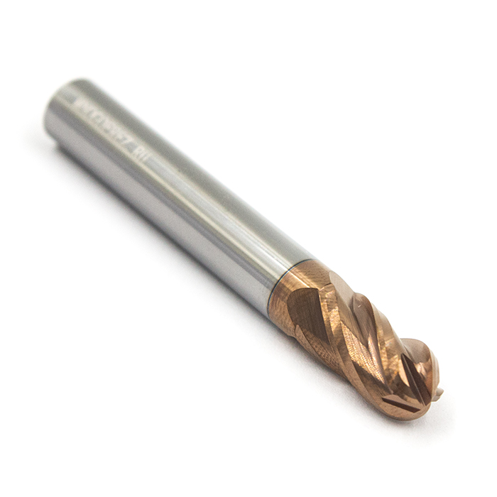 Фреза сферическая четырёхзаходная MF-DPB4-08