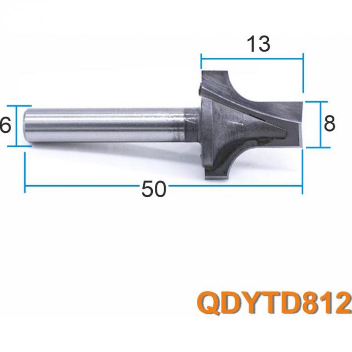 Фреза фасонная кромочная DJTOL QDYTD812