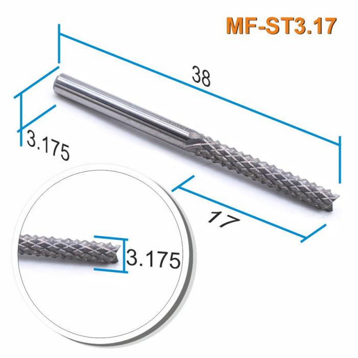 Фреза рашпильная кукуруза Mnogofrez MF-ST3.17