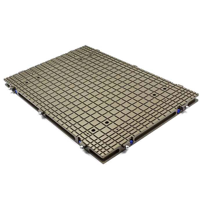 Алюминиевый вакуумный стол 600х400 модульный (ВСМ 6040)