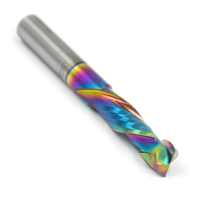 Фреза компрессионная двухзаходная MF2FLX6.22-DLC